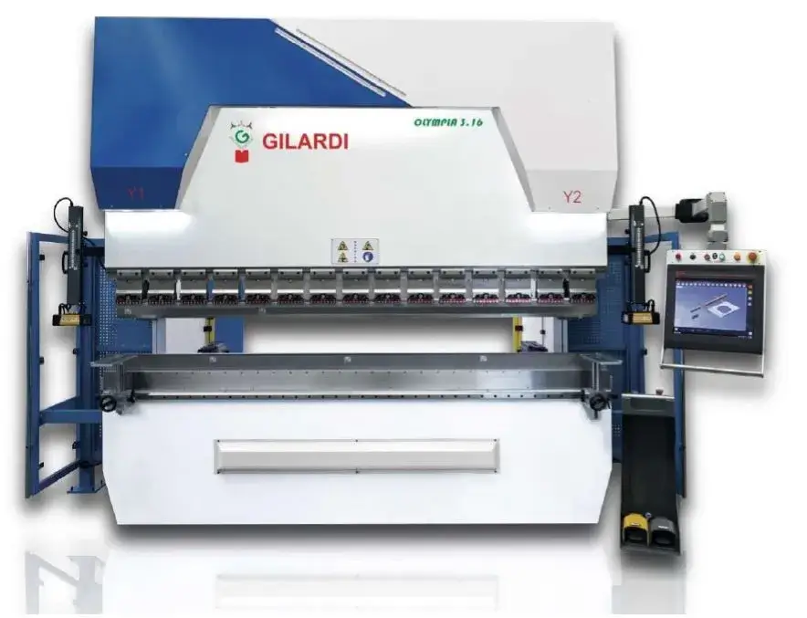 Pressa piegatrice CNC Gilardi Olympia — 210 Ton, 6 assi